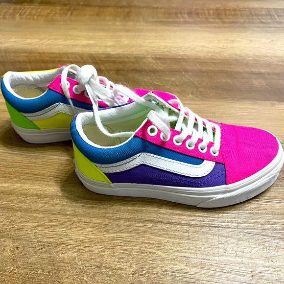 Girls multi-colored Vans classic - Picture 1 of 10